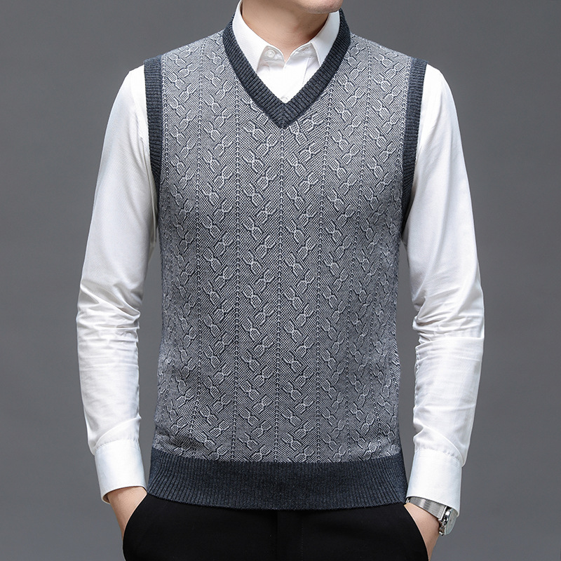 سترة رجالية من ماركة BROWON لخ - مراجعة Men'S Fashion V Neck Sweater وسعره