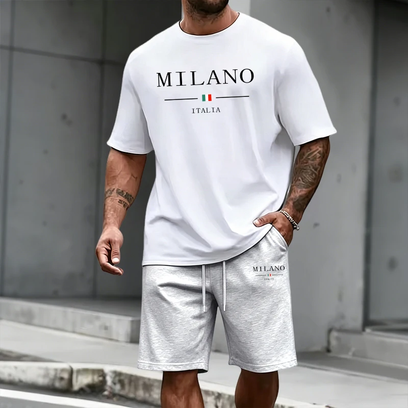 طقم رياضي رجالي صيفي 2026: تي  - مراجعة Men'S Fashion Outfits 2026 وسعره