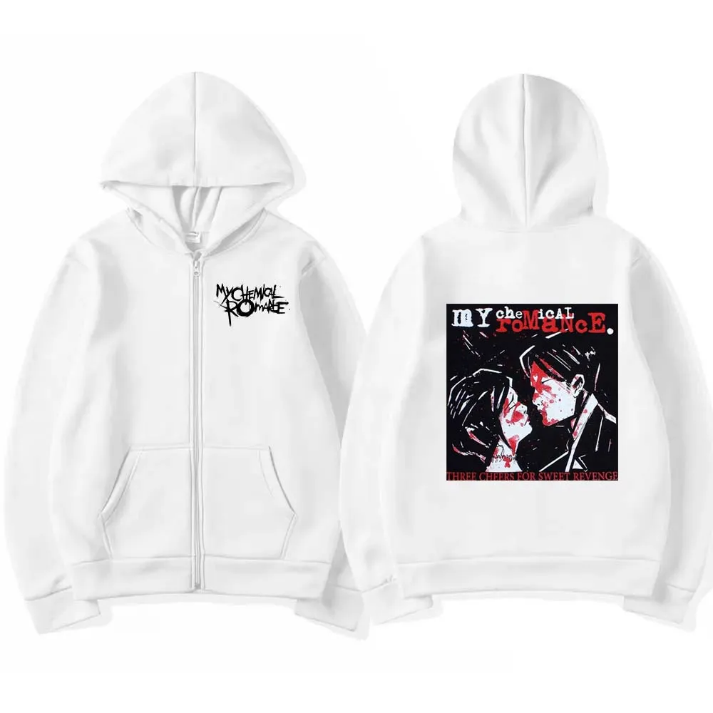 روك باند بلدي الكيميائية الروم - مراجعة Mens Fashion Zip Up Hoodies وسعره