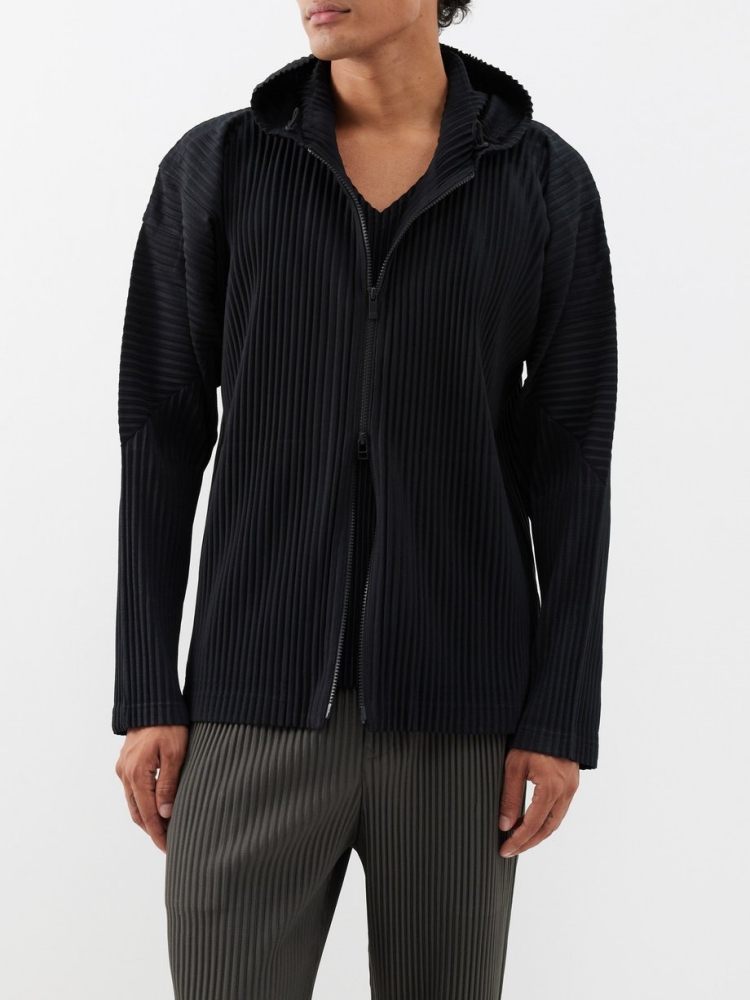 جاكيت رجالي بليسيه بسحاب أمامي - مراجعة Mens Fashion Zip Up Hoodies وسعره