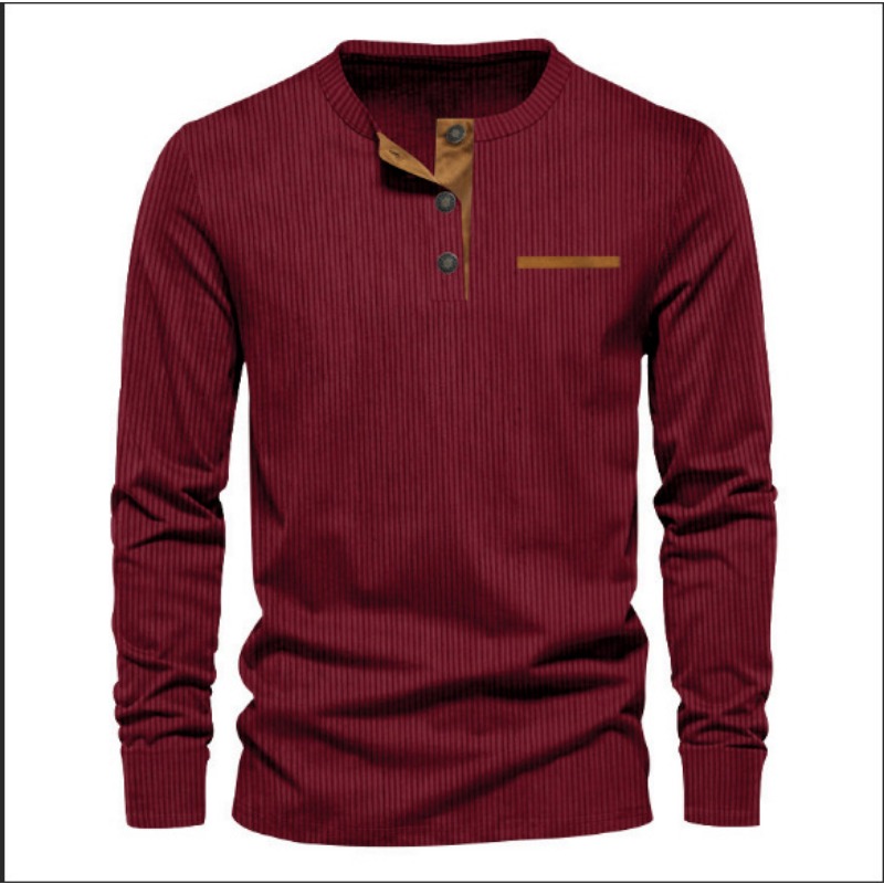 قميص رجالي بأكمام طويلة وياقة  - مراجعة Mens Fashion Wear وسعره