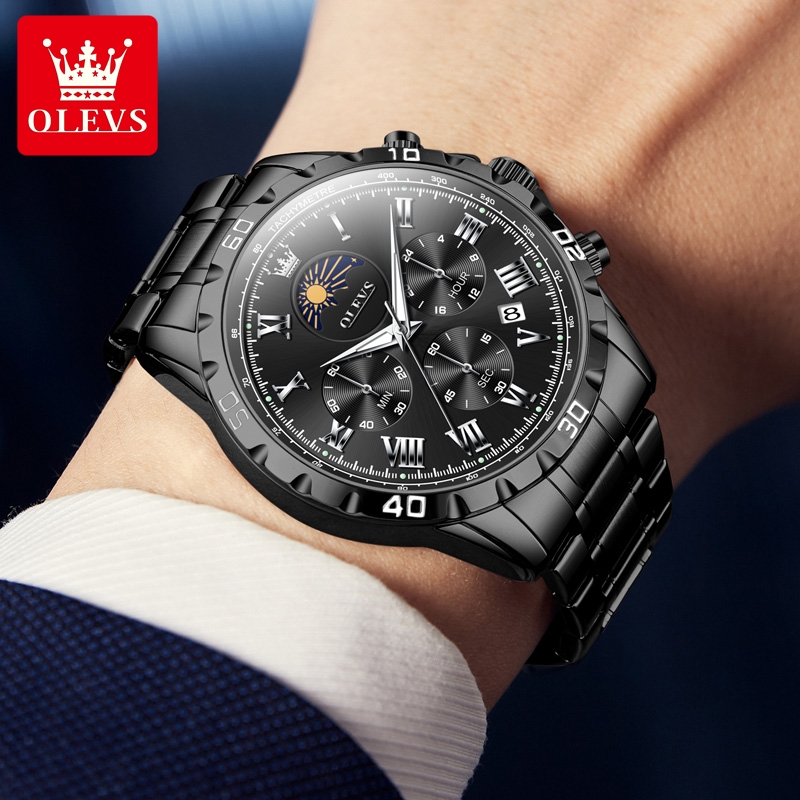 OLEVS 2950 ساعة رجالية موضة مق - مراجعة Men'S Fashion Zone وسعره