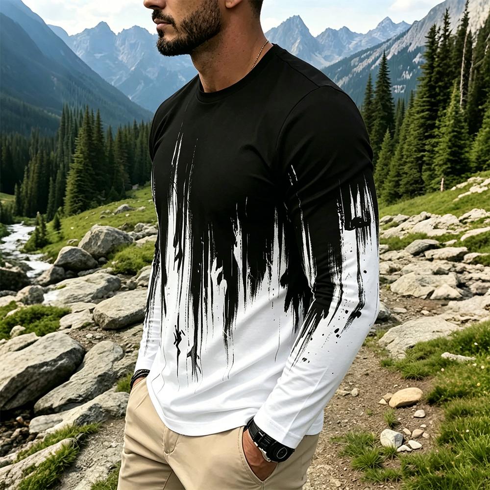 قميص رجالي بأكمام طويلة بتصميم - مراجعة Men'S Tops Fashion وسعره