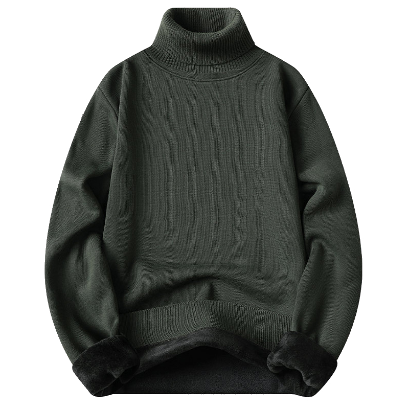 رجل الياقة المدورة سترة الصوف  - مراجعة Turtleneck Sweater Men وسعره