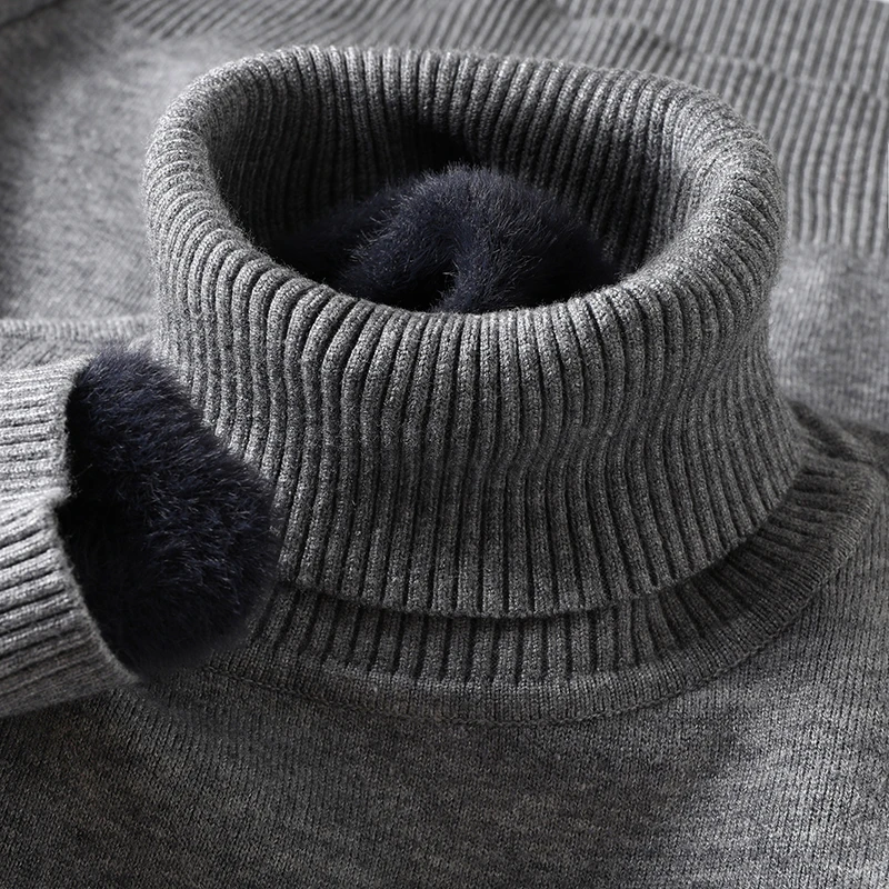 Sweatwear رجالي مكافحة بيلينغ  - مراجعة Turtleneck Sweater Men وسعره